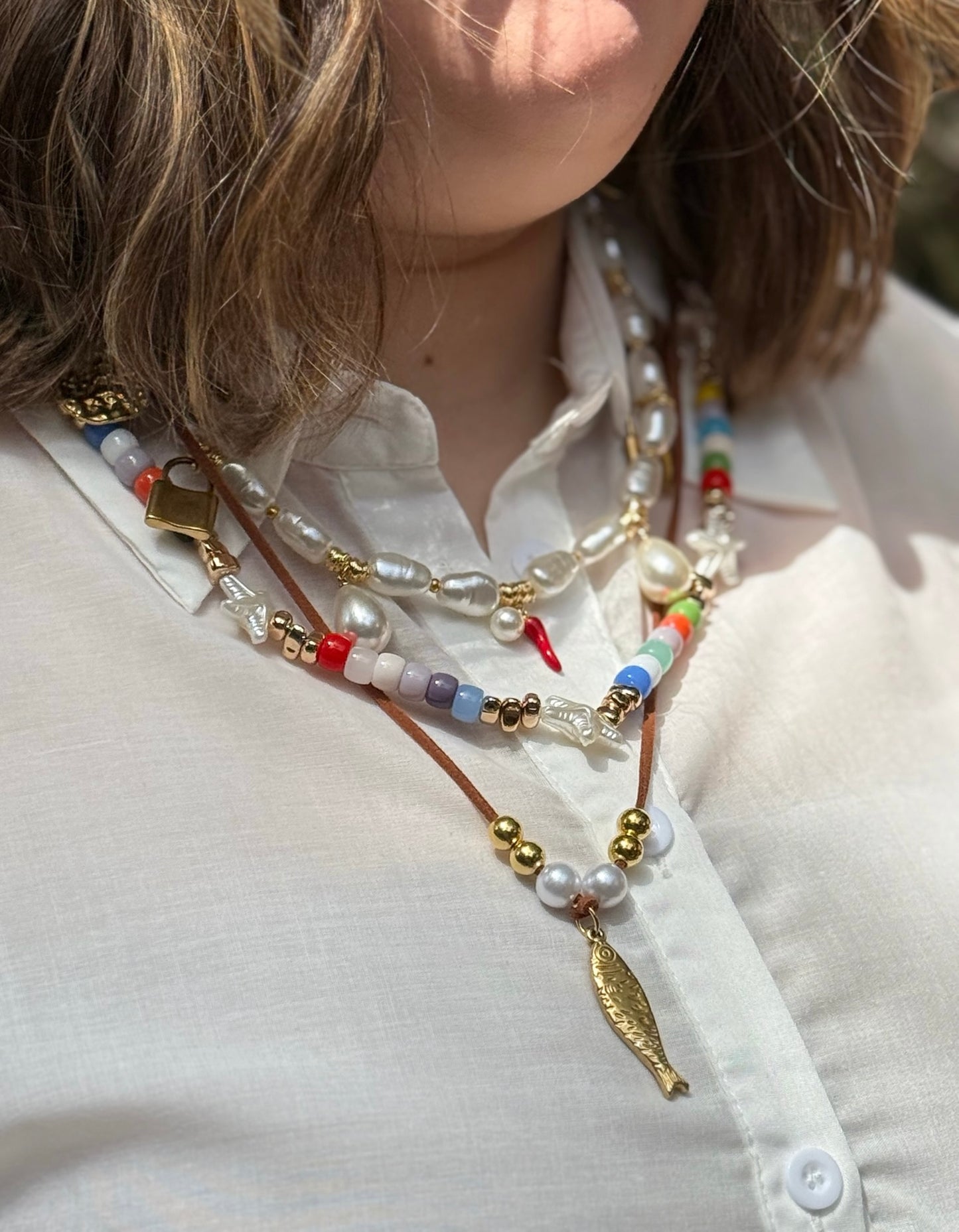 Portami via ~ Fish Necklace